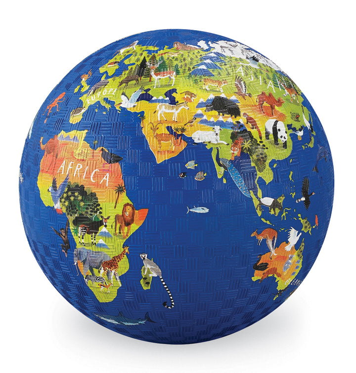 CROCODILE CREEK - PLAYGROUND BALL: 7 INCH WORLD 