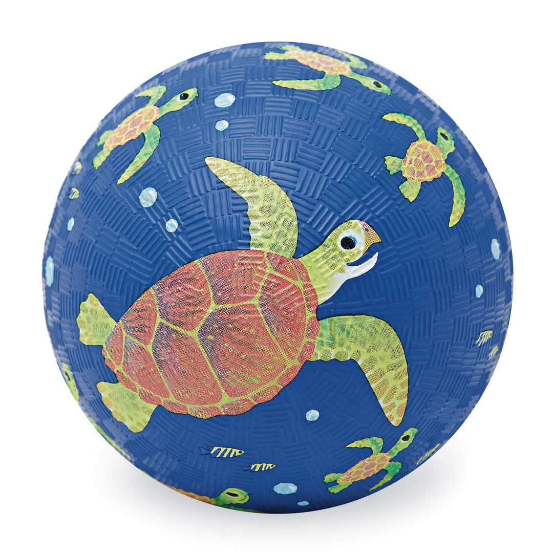 CROCODILE CREEK - PLAYGROUND BALL: 5 INCH SEA TURTLE 