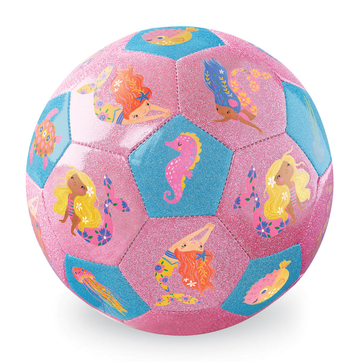 CROCODILE CREEK - GLITTER SOCCER BALL: MERMAID FRIENDS 