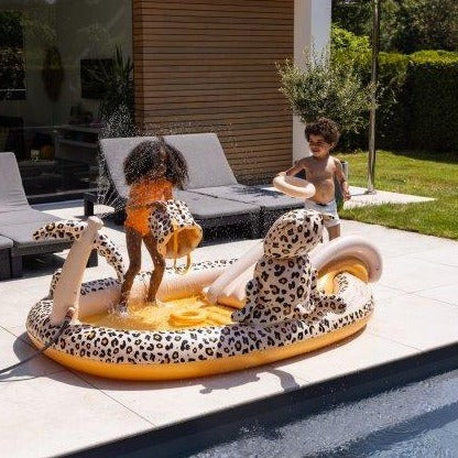 SWIM ESSENTIALS - INFLATEABLE ADVENTURE POOL: LEOPARD