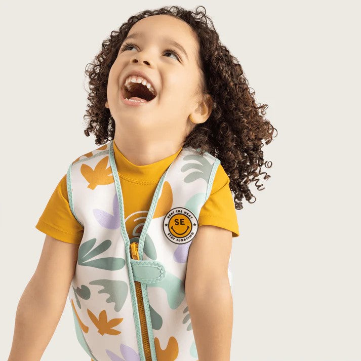 SWIM ESSENTIALS - ABSTRACT SWIMMING VEST: 3-5 YRS 
