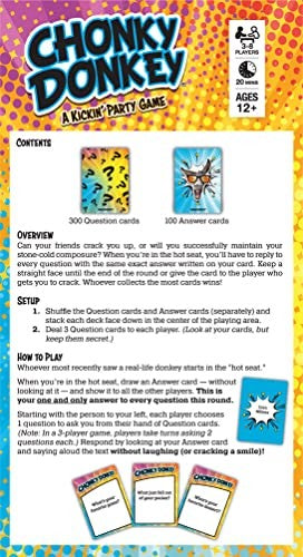 GAMEWRIGHT - CHONKY DONKEY: A KICKIN' PARTY GAME