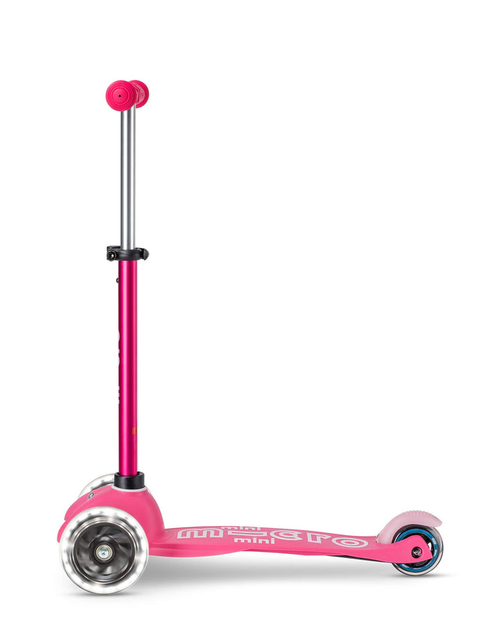 MICRO SCOOTERS - MINI MICRO DELUXE LED SCOOTER: PINK 