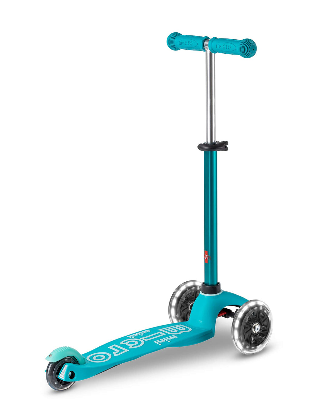 MICRO SCOOTERS - MINI MICRO DELUXE LED SCOOTER: AQUA 