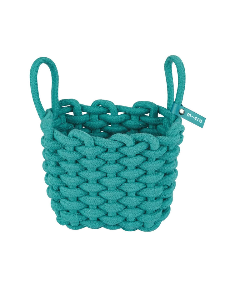 MICRO SCOOTERS - WOVEN BASKET: AQUA 