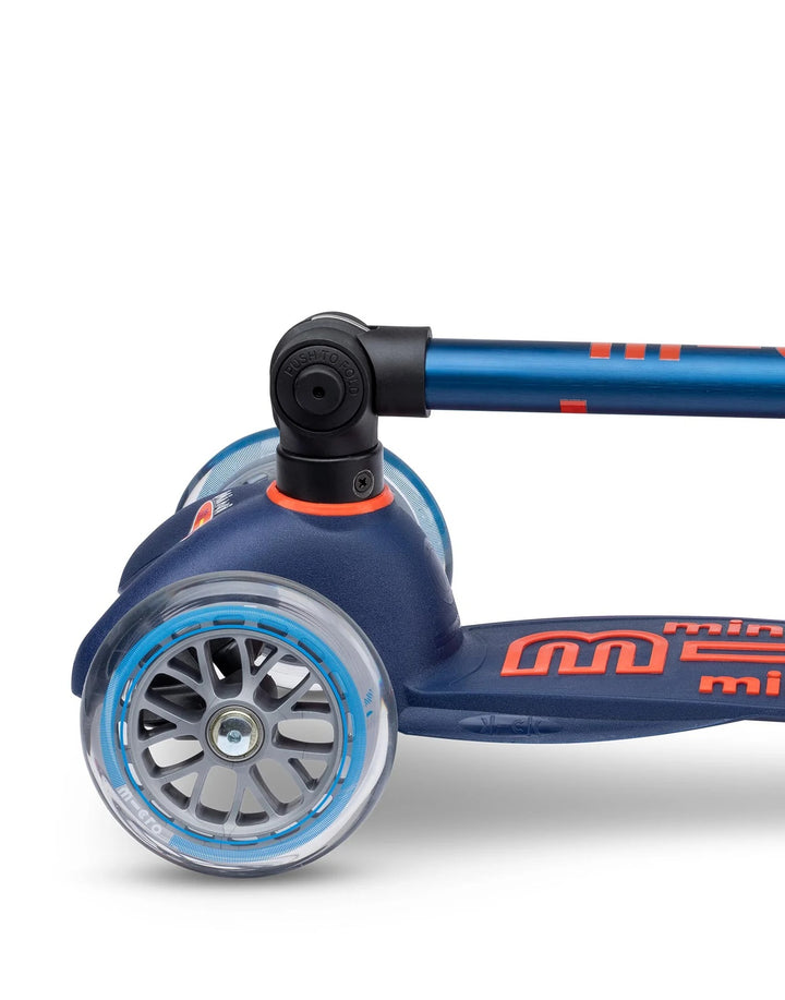 MINI MICRO SCOOTERS - MINI DELUXE FOLDABLE: NAVY BLUE 