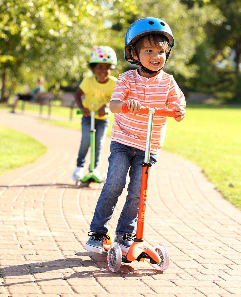 MICRO SCOOTERS - MINI MICRO DELUX SCOOTER: ORANGE