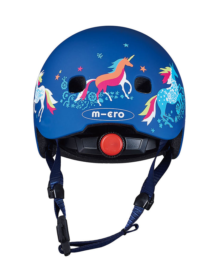 MICRO SCOOTERS - KIDS HELMET: UNICORN [sz:X SMALL 46 - 50 CM]