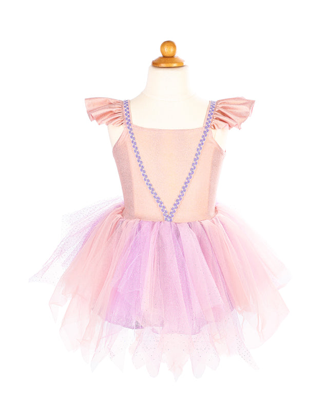 GREAT PRETENDERS - DRESS UP: PINK SHIMMER UNICORN DRESS & HEADBAND [sz:3-4 YRS]
