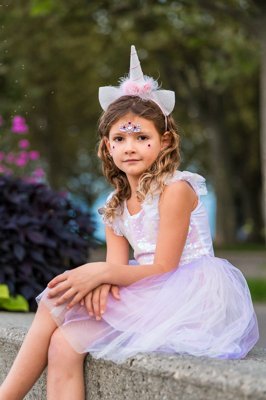 GREAT PRETENDERS - DRESS UP: DREAMY UNICORN DRESS [sz:3-4 YRS]