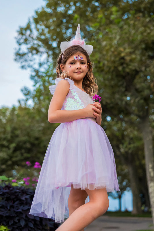 GREAT PRETENDERS - DRESS UP: DREAMY UNICORN DRESS [sz:3-4 YRS]