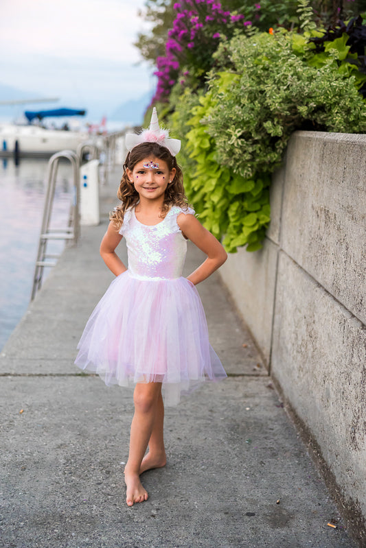 GREAT PRETENDERS - DRESS UP: DREAMY UNICORN DRESS [sz:3-4 YRS]