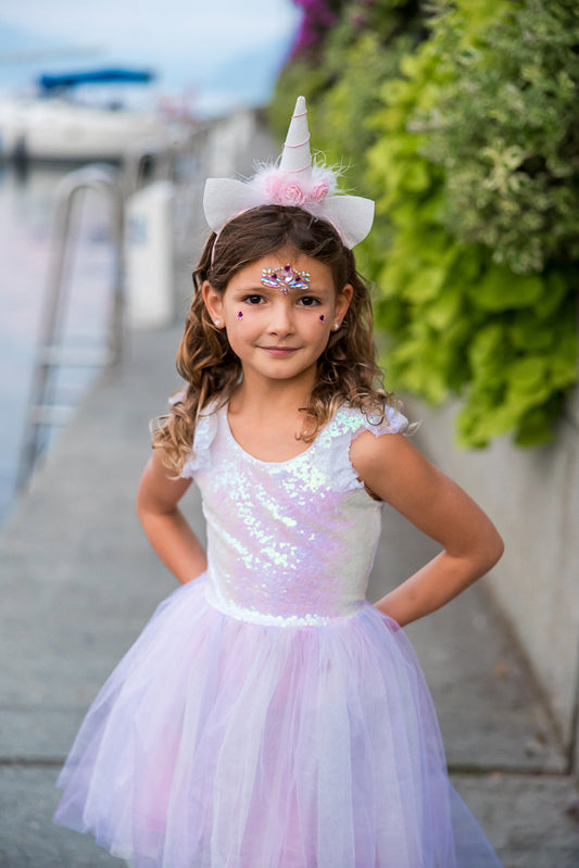 GREAT PRETENDERS - DRESS UP: DREAMY UNICORN DRESS [sz:3-4 YRS]