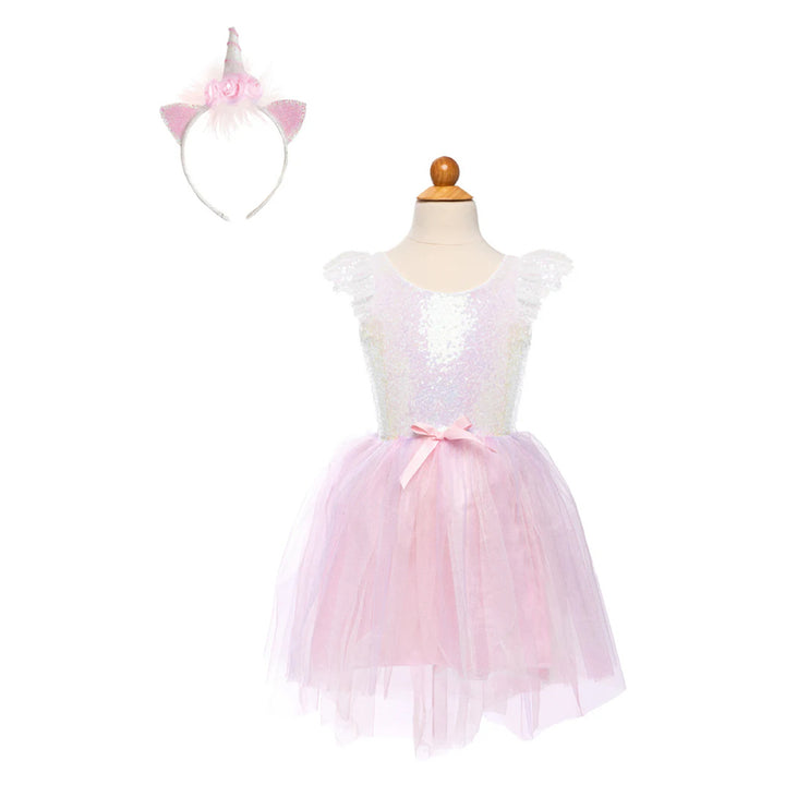 GREAT PRETENDERS - DRESS UP: DREAMY UNICORN DRESS [sz:3-4 YRS]