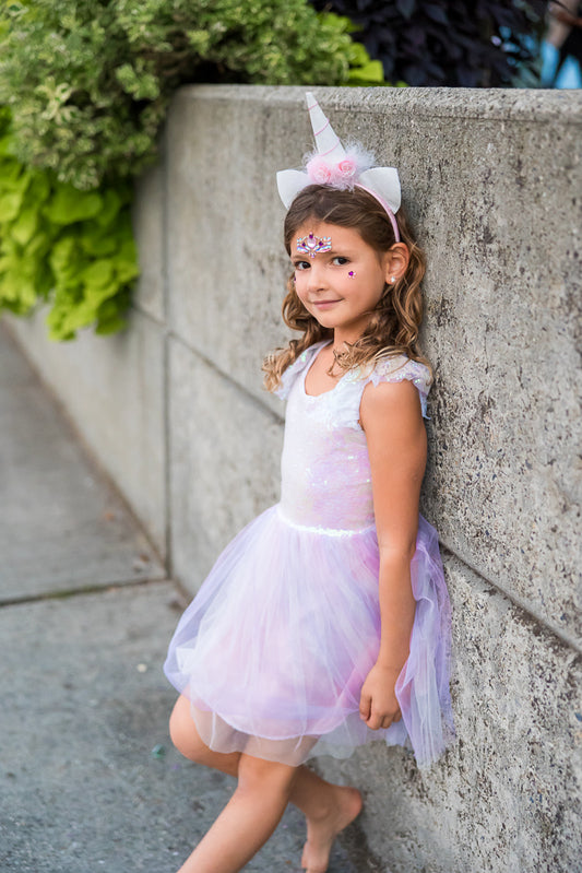 GREAT PRETENDERS - DREAMY UNICORN DRESS [sz:5-6 YRS]