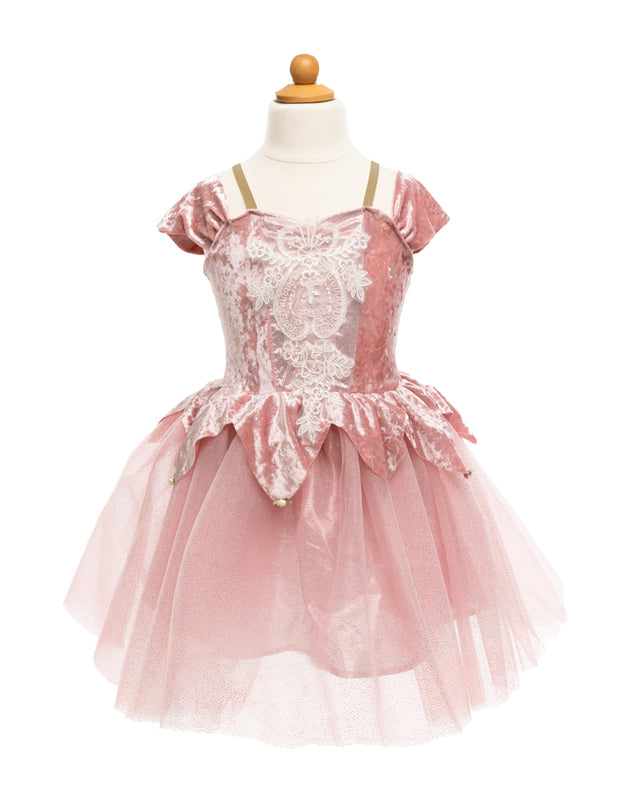 GREAT PRETENDERS - DUSTY ROSE HOLIDAY BALLERINA DRESS [sz:3-4 YRS]