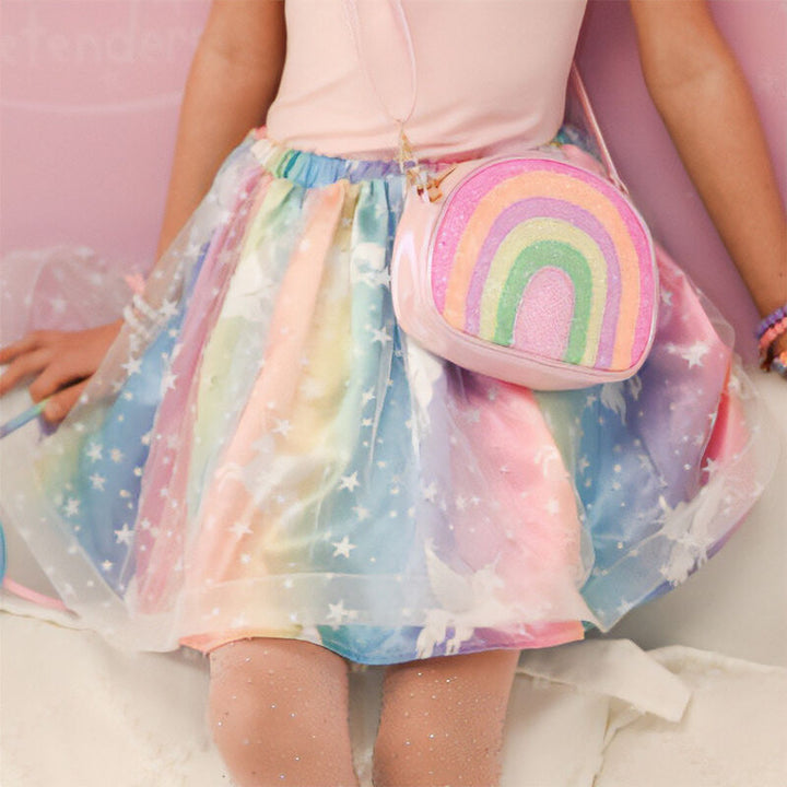 GREAT PRETENDERS - DRESS UP: ENCHANTED UNICORN SKIRT & WAND SET [sz:4-6 YRS]