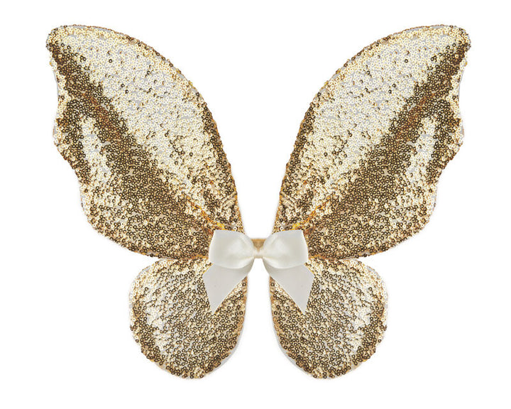 GREAT PRETENDERS - DRESS UP: GRACIOUS GOLD SEQUIN SKIRT [sz:4-6 YRS]