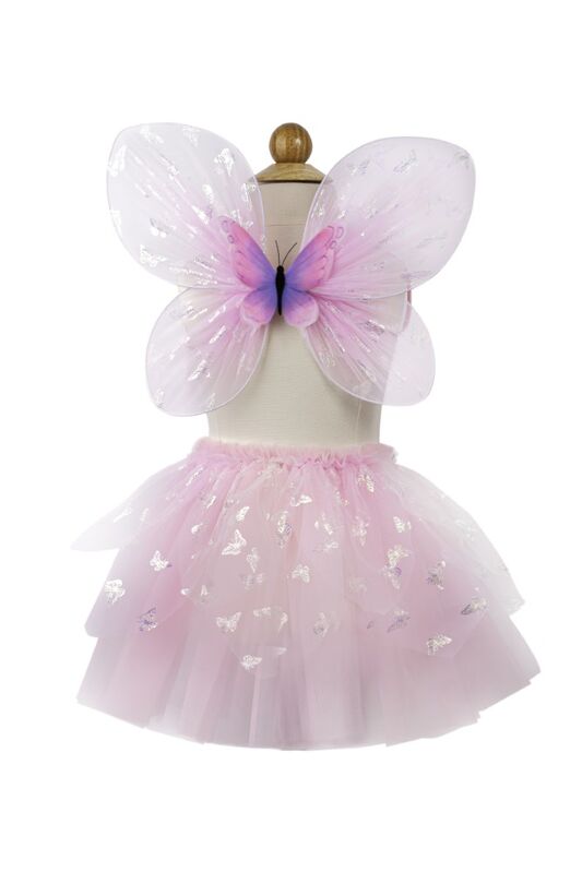 GREAT PRETENDERS - DRESS UP: PINK FLUTTER BUTTERFLY [sz:4-6 YRS]