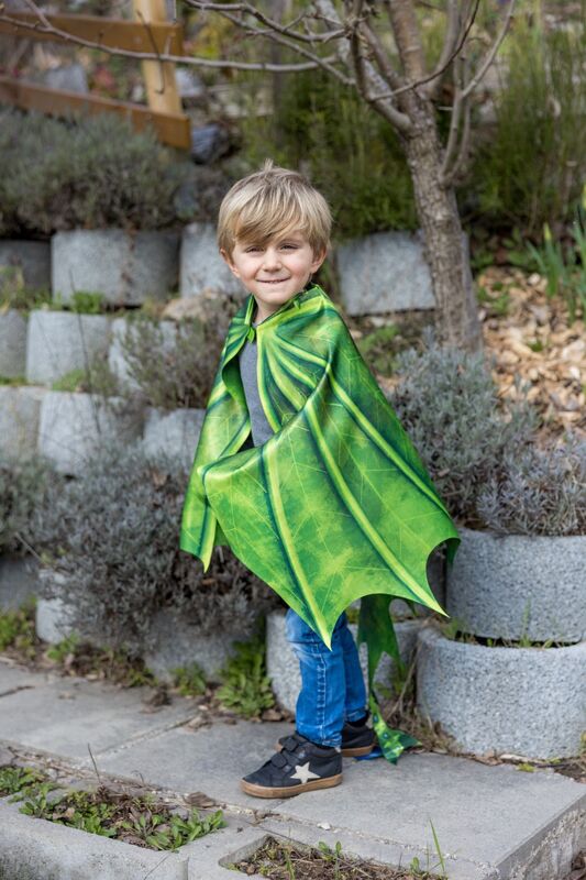 GREAT PRETENDERS - DRESS UP: LEGENDARY SOFT DRAGON WINGS [sz:4-6 YRS]