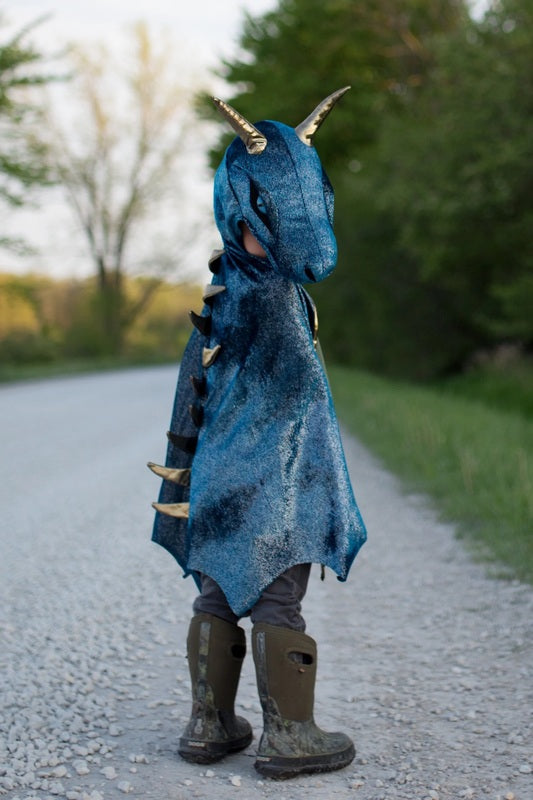GREAT PRETENDERS - DRESS UP: TEAL & GOLD STARRY NIGHT DRAGON 