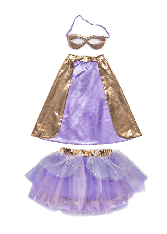 GREAT PRETENDERS - DRESS UP: SUPADUPER TUTU ROSE GOLD [sz:4-6 YRS]