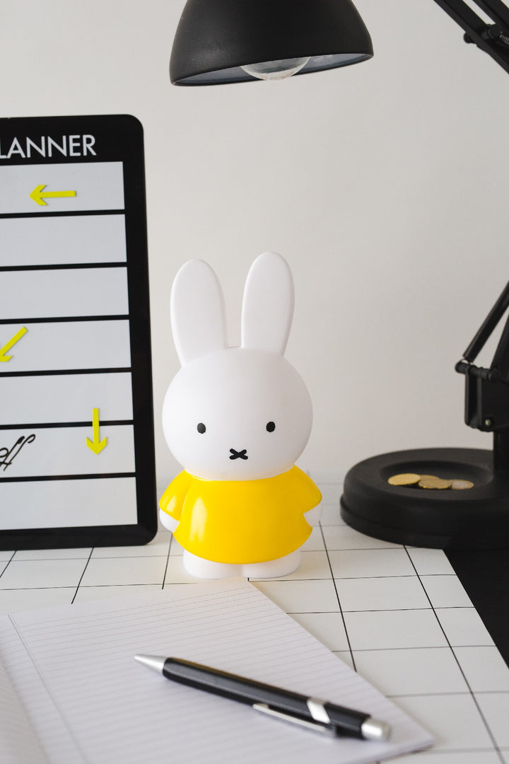 ATELIER PIERRE - MIFFY YELLOW MONEY BOX: 19 CM 