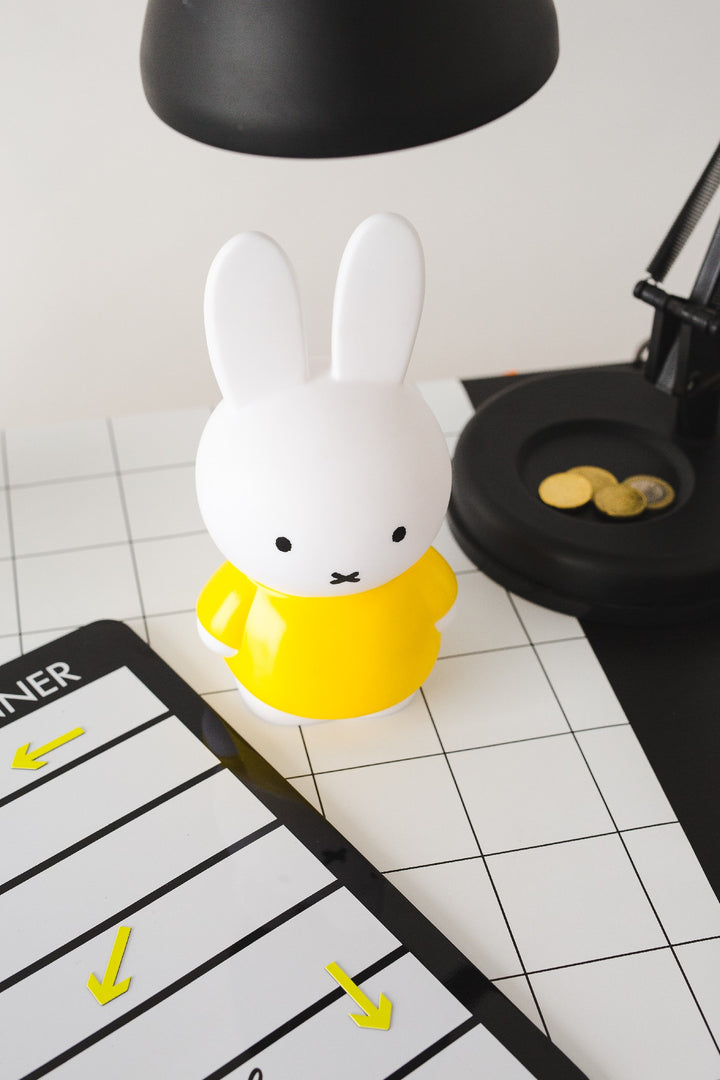 ATELIER PIERRE - MIFFY YELLOW MONEY BOX: 19 CM 