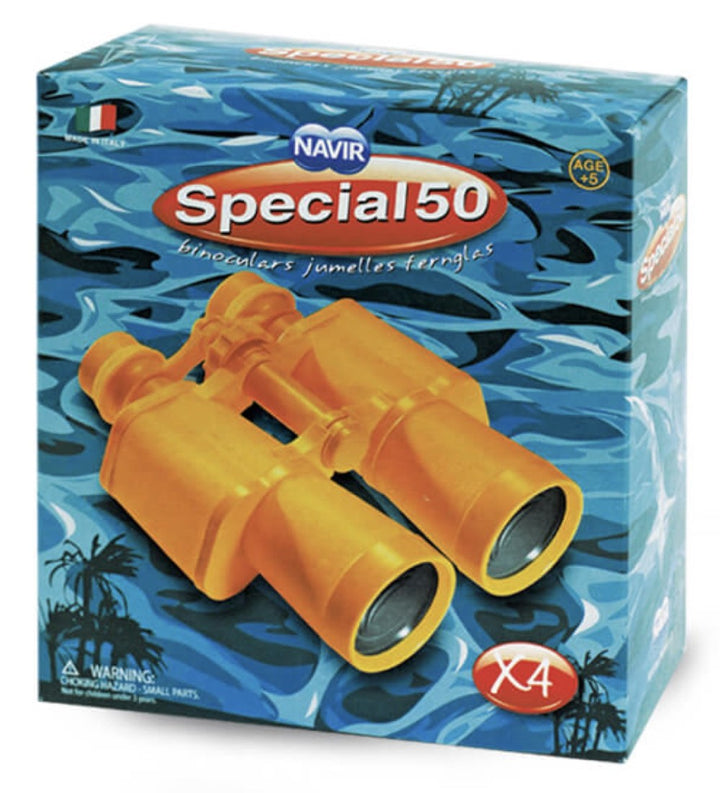 NAVIR - YELLOW BINOCULARS WITH CASE