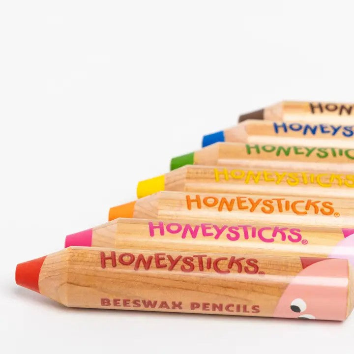 HONEYSTICKS - MAGIC 3 IN 1 BEESWAX PENCIL LITTLE LEARNERS 7PK
