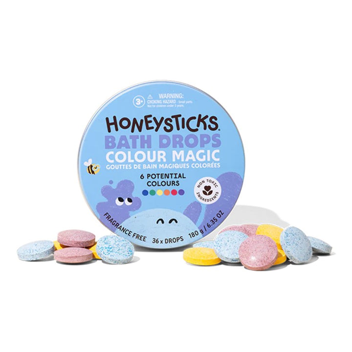HONEYSTICKS - BATH DROPS COLOUR MAGIC 36PK