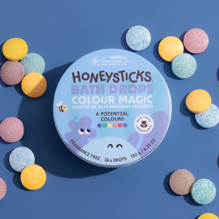 HONEYSTICKS - BATH DROPS COLOUR MAGIC 36PK
