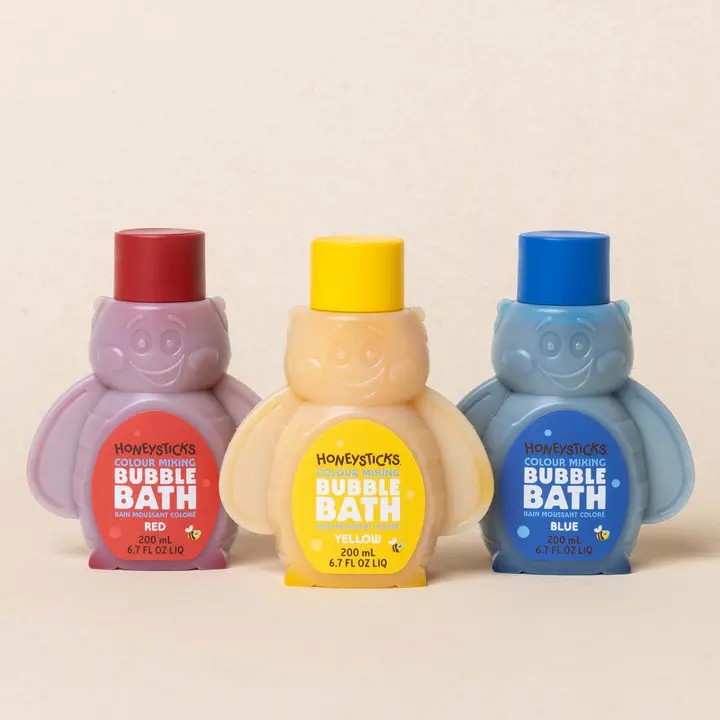 HONEYSTICKS - BUBBLE BATH COLOUR MIXING