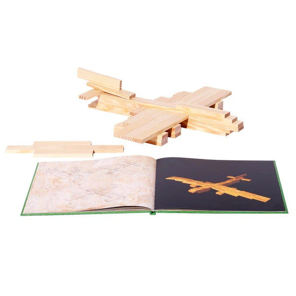 KAPLA - GREEN ART BOOK: FIRST STRUCTURES 3+