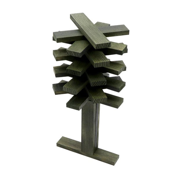 KAPLA - SQUARES: 40 GREEN PLANKS 