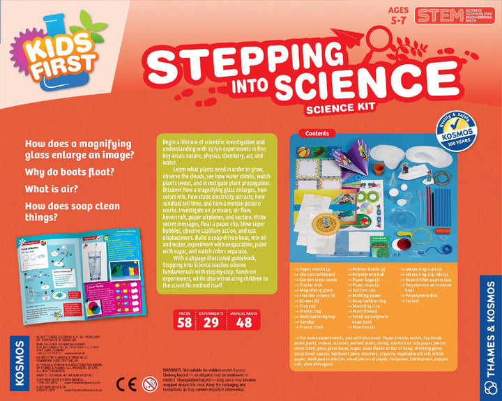 THAMES & KOSMOS - KIDS FIRST: STEPPING INTO SCIENCE
