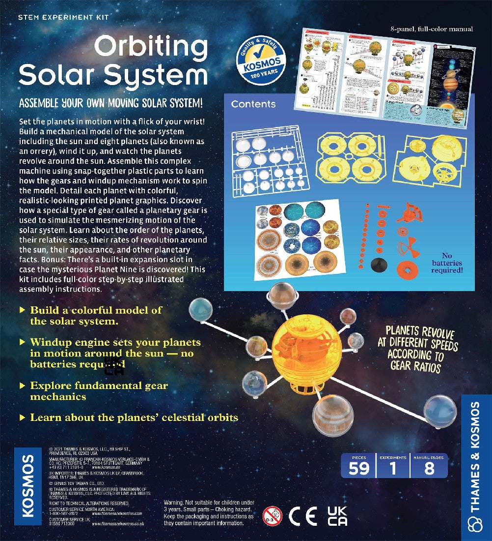 THAMES & KOSMOS - ORBITING SOLAR SYSTEM