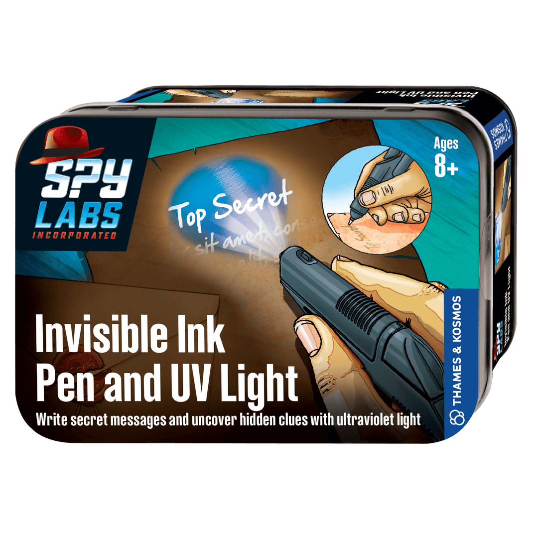 THAMES & KOSMOS - SPY LABS: INVISIBLE INK PEN & UV LIGHT