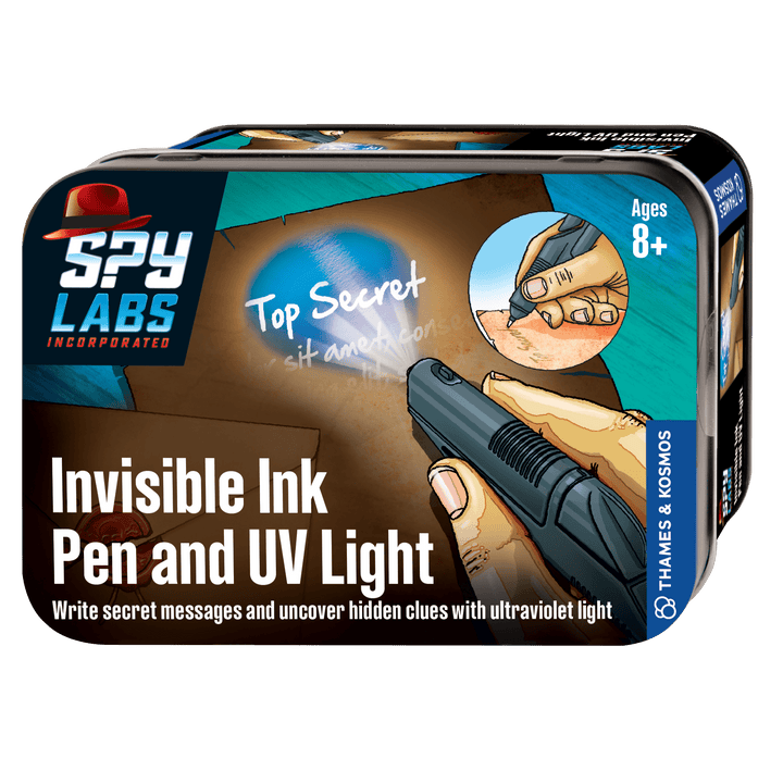 THAMES & KOSMOS - SPY LABS: INVISIBLE INK PEN & UV LIGHT