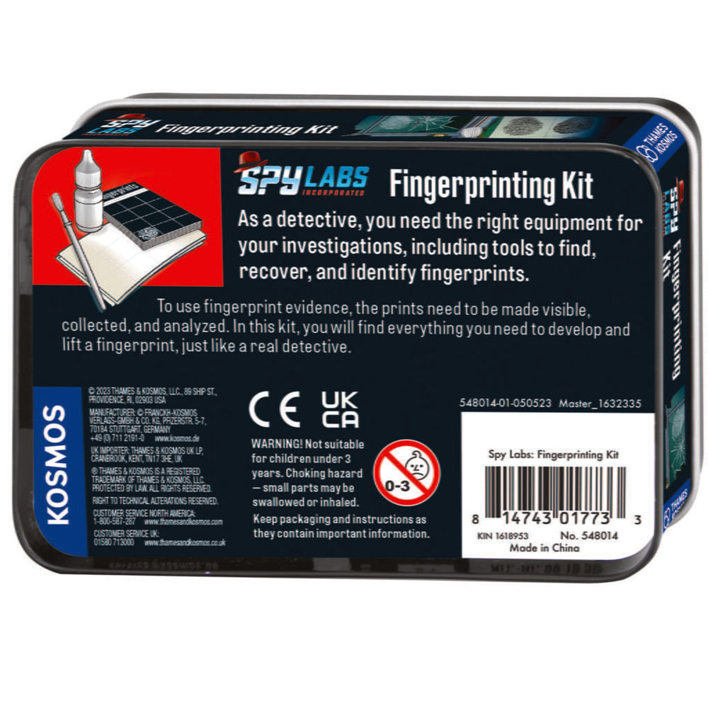 THAMES & KOSMOS - SPYLABS: FINGER PRINTING KIT