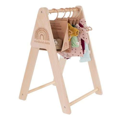 MINILAND - WOODEN CLOTHES RACK 