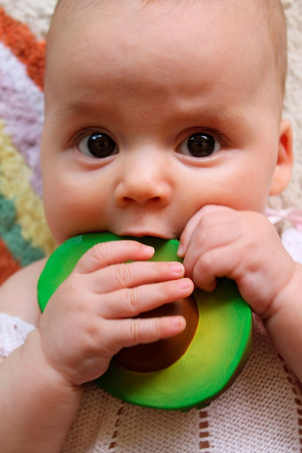 OLI & CAROL - TEETHER: ARNOLD THE AVOCADO 