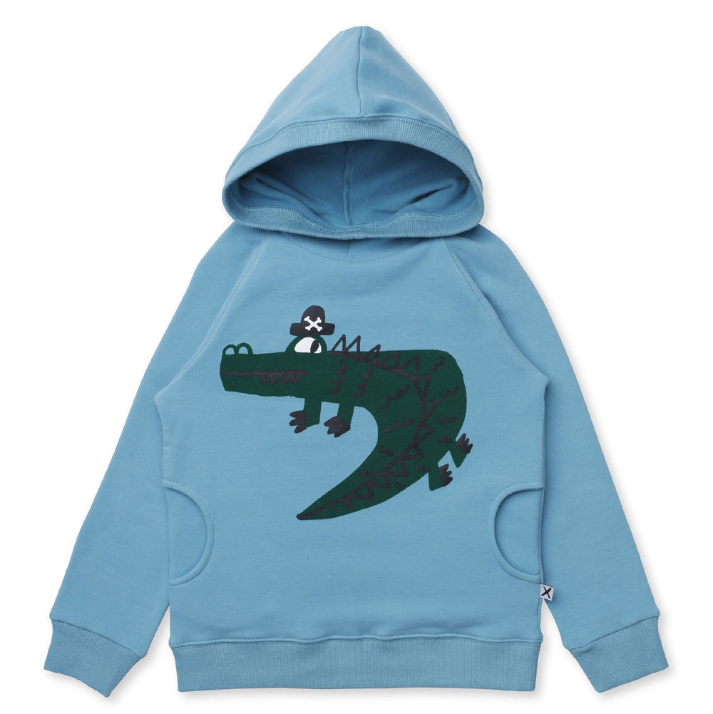 MINTI - CAPTAIN CROC FURRY HOOD [sz:1 YR]