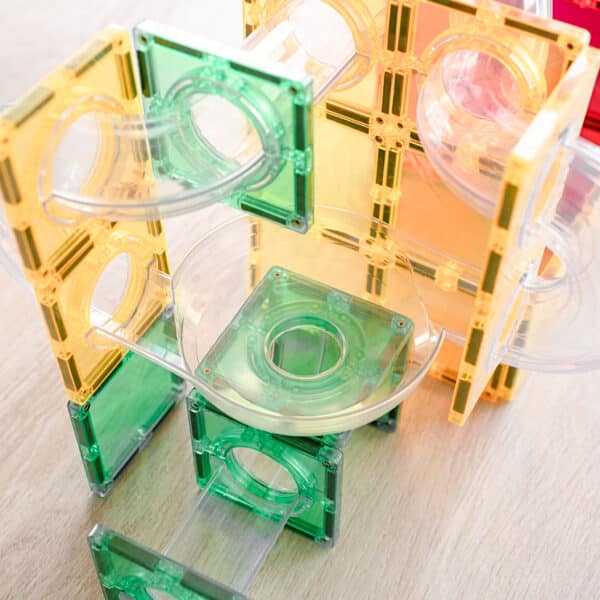 CONNETIX TILES - BALL RUN EXPANSION PACK: 66PC