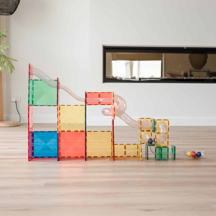 CONNETIX TILES - BALL RUN EXPANSION PACK: 66PC