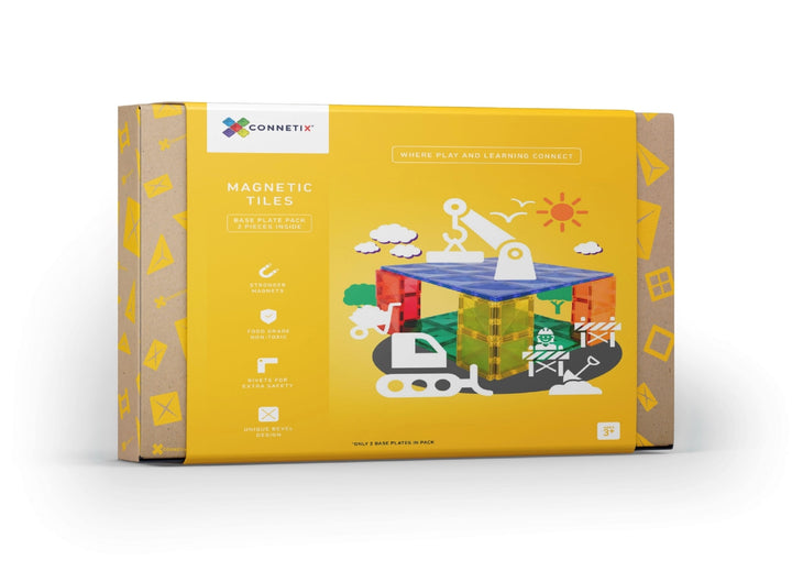 CONNETIX TILES - BASE PLATE PACK: 2PC 