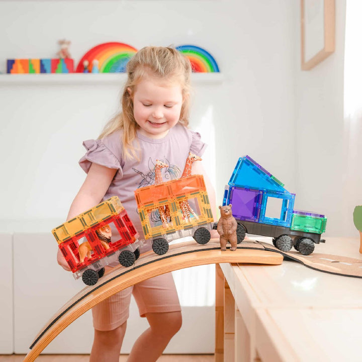 CONNETIX TILES - RAINBOW TRANSPORT PACK: 50PC