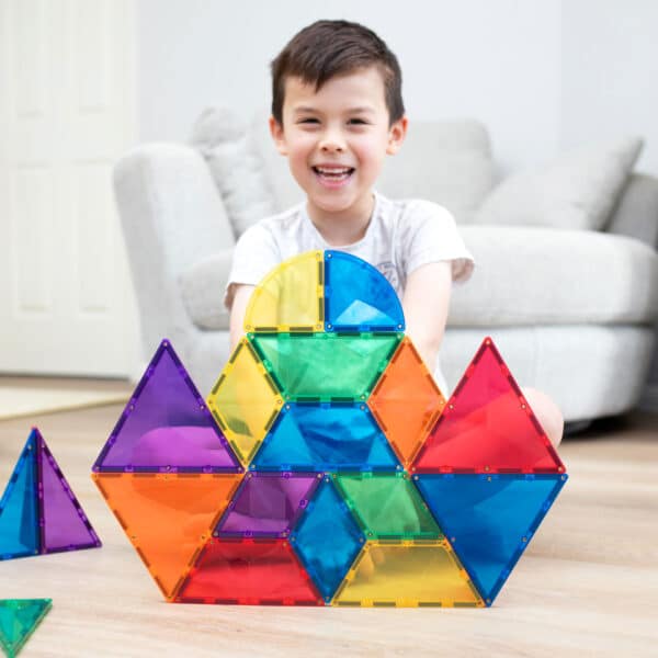 CONNETIX TILES - RAINBOW SHAPE EXPANSION PACK: 36PC