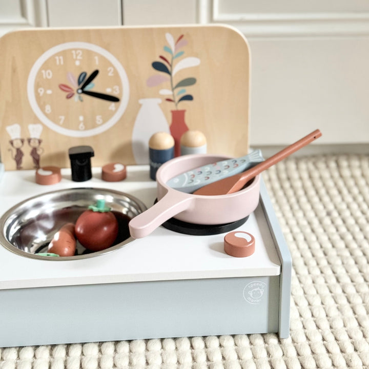SPEEDY MONKEY - TABLE KITCHEN WITH 8 ACCESSORIES