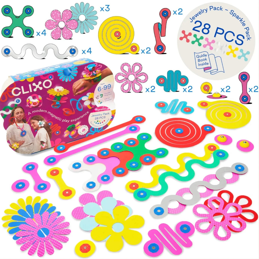 CLIXO - JEWELRY PACK: 28 PC 